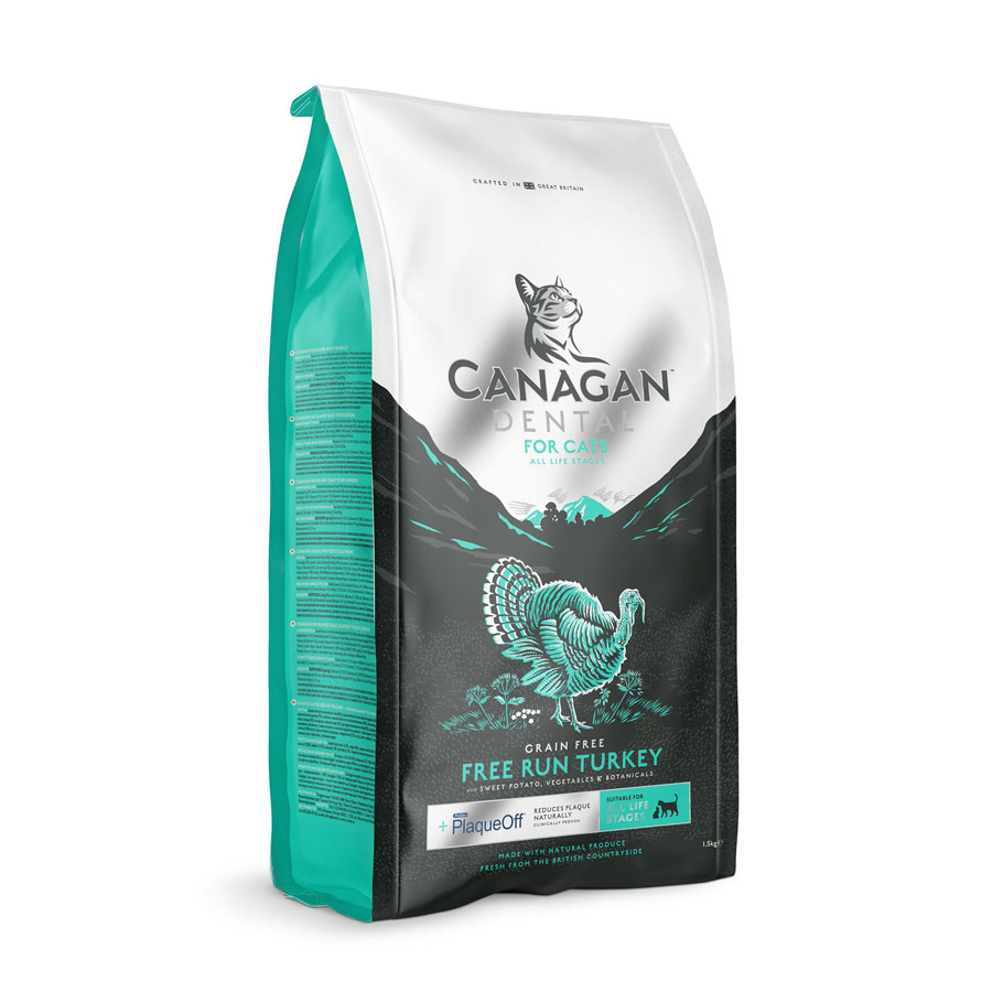 Canagan Complete Cat Food Dental Free Run Turkey
