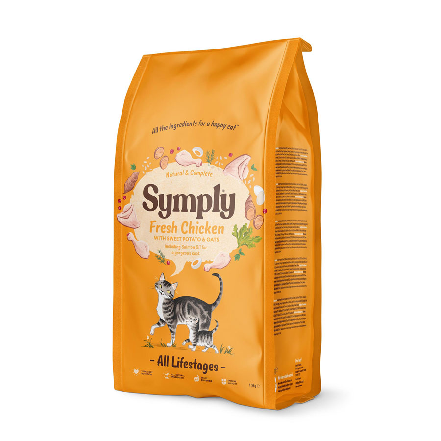 Symply Adult Chicken Complete Cat Food