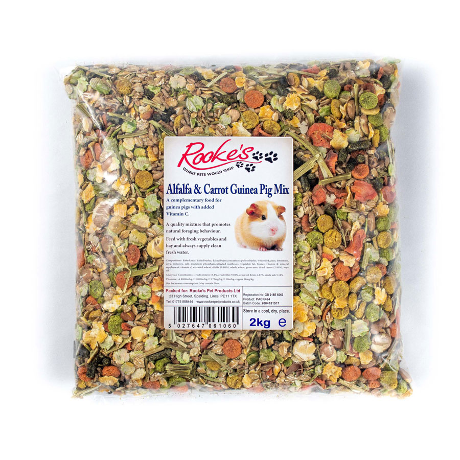 Rooke's Alfalfa & Carrot Guinea Pig Mix