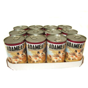 Adameat Complete Wet Dog Food Meat Loaf in Jelly Beef 12 x 400g