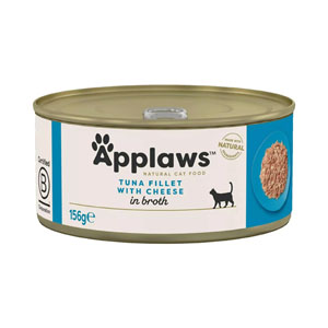 Applaws Natural Wet Cat Food Tuna Fillet & Cheese in Broth