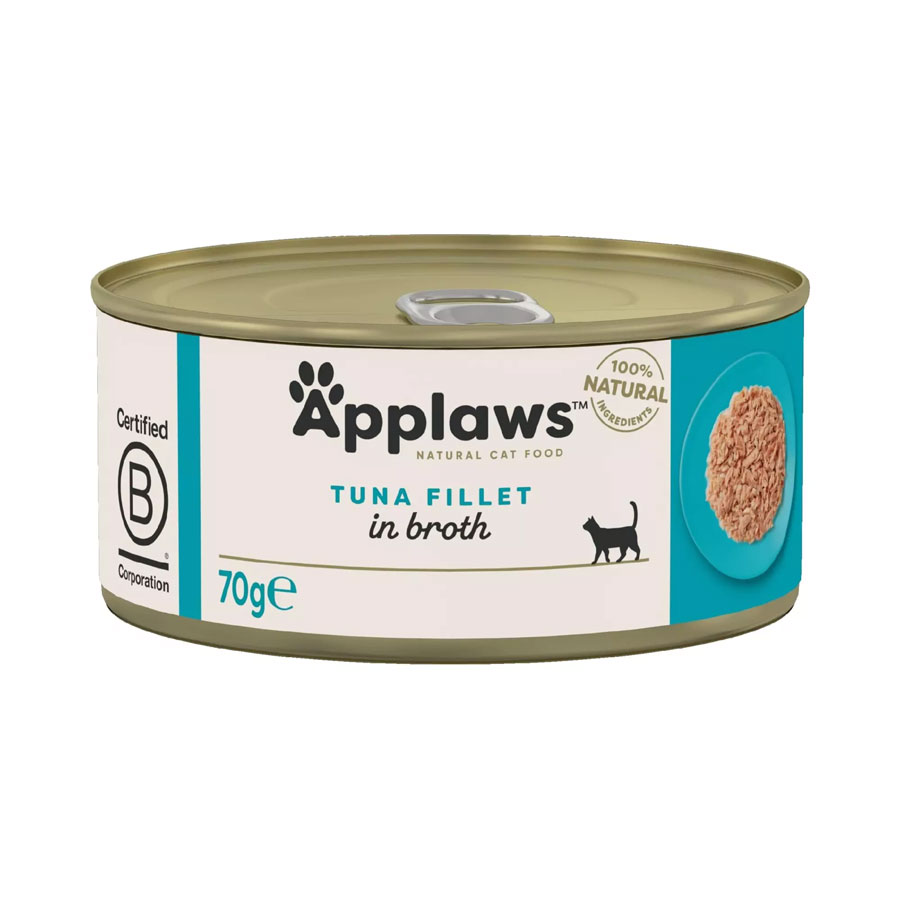 Applaws Natural Wet Cat Food Tuna Fillet in Broth