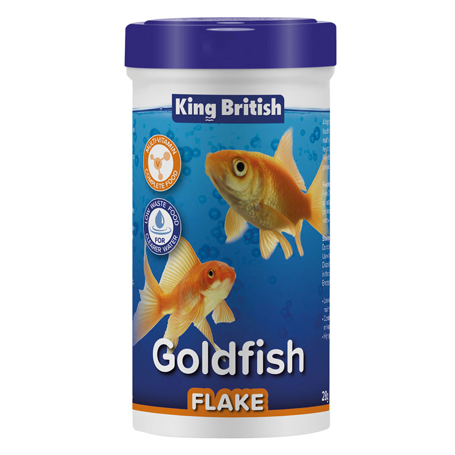 King British Goldfish Flake Food