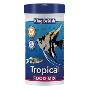 King British Tropical Food Mix 25g