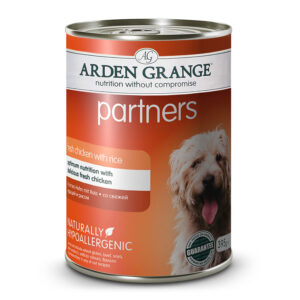 Arden Grange Partners Complete Wet Dog Food Chicken, Rice & Vegetables 395g