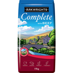 Arkwrights Complete Dry Dog Food Adult Beef 15kg