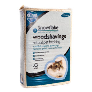 Snowflake Woodshavings Natural Pet Bedding