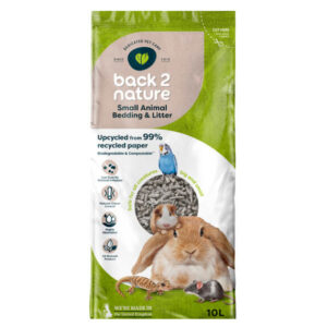 Back 2 Nature Recycled Paper Animal Bedding & Litter