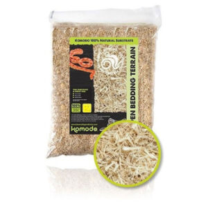 Komodo Aspen Bedding For Reptiles 12L