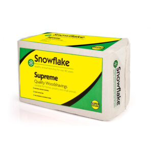 Snowflake Supreme Bale of Woodshavings 15kg (approx)