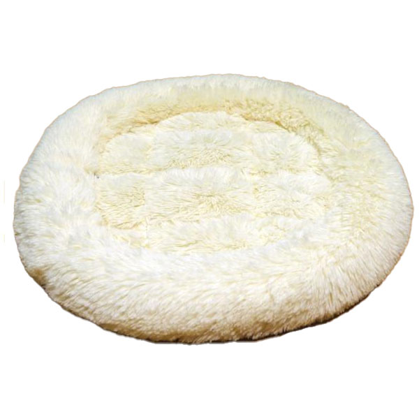 Rosewood Cream Plush Kitten Sleeper