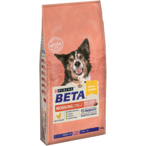 Beta Complete Dry Dog Food Adult Working Chicken 14kg