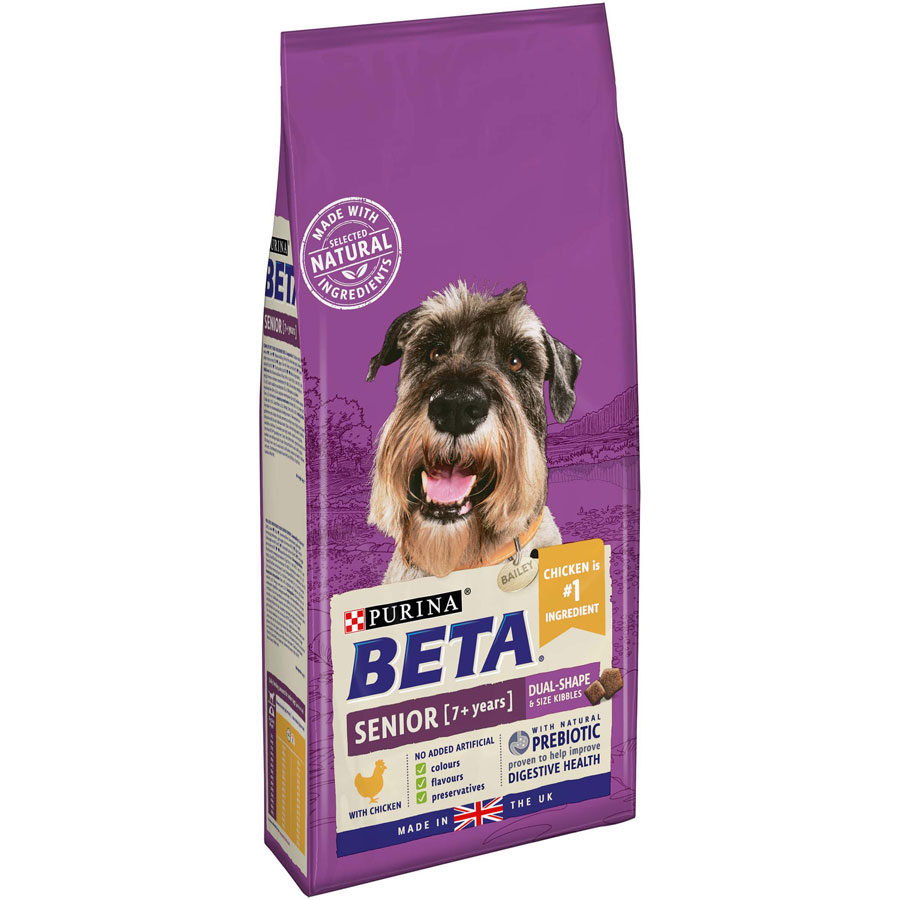 Beta Complete Dry Dog Food Senior Chicken