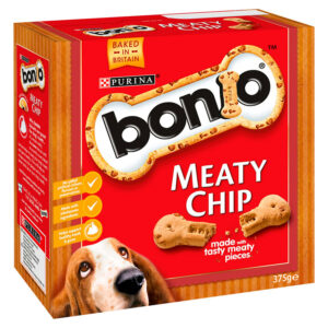 Bonio Meaty Chip Dog Treats 375g