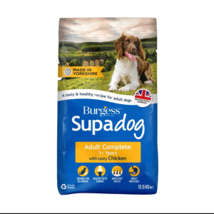 Burgess Supadog Complete Dry Dog Food Adult Chicken 12.5kg