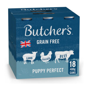 Butcher's Grain Free Complete Wet Dog Food Puppy Perfect 18 x 400g
