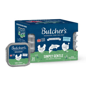 Butcher's Foil Trays Complete Wet Dog Food Simply Gentle 24 x 150g
