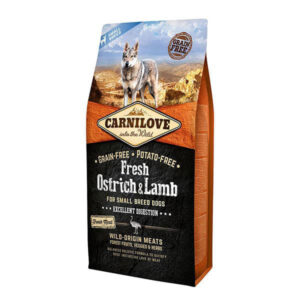 Carnilove Complete Dry Dog Food Adult Small Breed Fresh Ostrich & Lamb 6kg