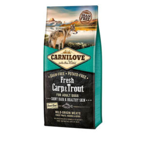 Carnilove Complete Dry Dog Food Adult Fresh Carp & Trout