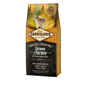 Carnilove Complete Dry Dog Food Adult Large Breed Salmon & Turkey 12kg