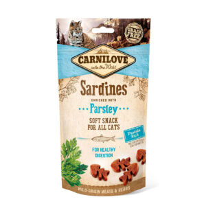 Carnilove Soft Cat Treats Sardine & Parsley 50g