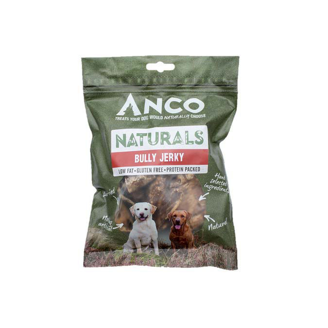 Anco Natural Dog Treats Bully Jerky 100g