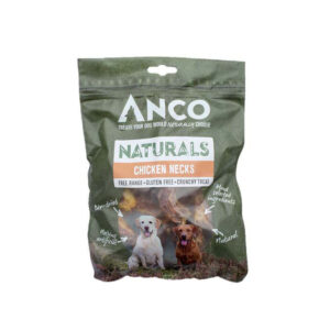 Anco Natural Dog Treats Chicken Necks 7pk
