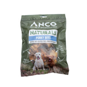 Anco Natural Dog Treats Porky Bites 250g
