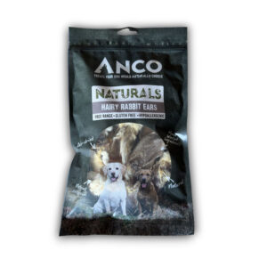 Anco Naturals Dog Chews Hairy Rabbit Ears