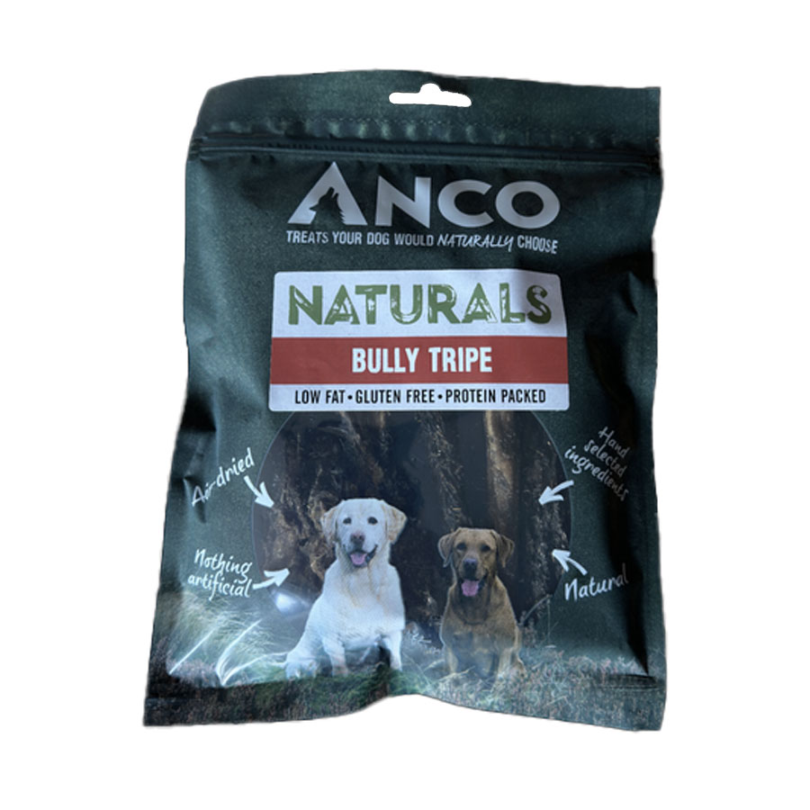 Anco Naturals Dog Chews Bully Tripe 100g