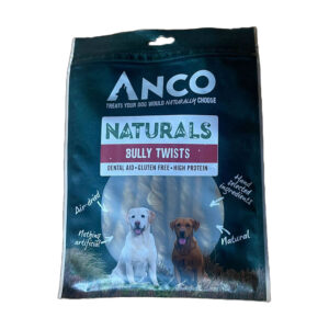 Anco Naturals Dog Chews Bully Twists 10pk