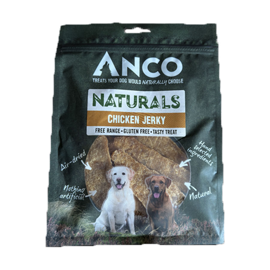 Anco Naturals Dog Chews Chicken Jerky 6pk