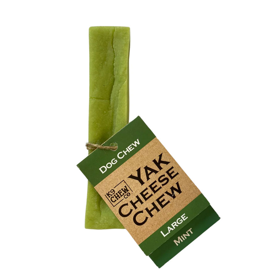 K9 Chew Co. Yak Cheese Dog Chew Mint