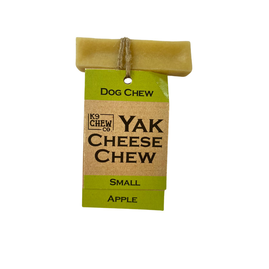 K9 Chew Co. Yak Cheese Dog Chew Apple Small