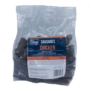 K9 Chew Co. Sausage Sticks Dog Treats Small Chicken 1kg