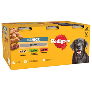 Pedigree Complete Wet Dog Food Senior 6 x 400g