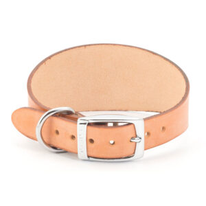 Ancol Leather Greyhound Collar 19"