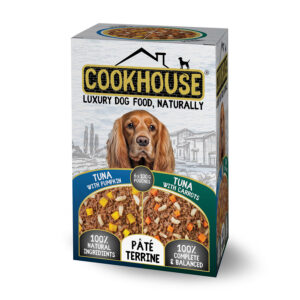 Cookhouse Complete Wet Dog Food Pouches Tuna & Pumpkin / Tuna & Carrots 6x100g