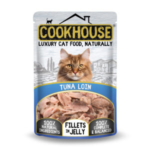 Cookhouse Complete Wet Cat Food Pouch Tuna Loin in Jelly 70g