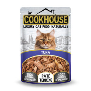 Cookhouse Complete Wet Cat Food Pouch Tuna in Pate Terrine 70g