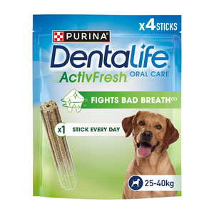 Purina Dentalife ActivFresh Dental Chew Large Dog  4pk