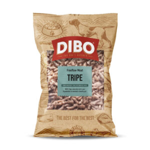 DIBO Frozen Raw Dog Food Freeflow Tripe 1kg