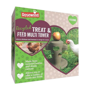 Rosewood Recycled Poultry Treat & Feed Multi Tower