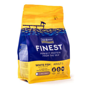 Fish4Dogs Finest Complete Dry Dog Food Small Kibble White Fish & Potato