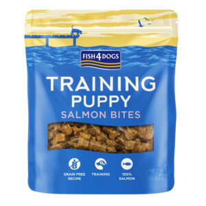 Fish4Dogs Dog Treats Training Puppy Salmon Bites 80g