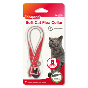 Beaphar Cat Flea Collar Sparkle Assorted Colours