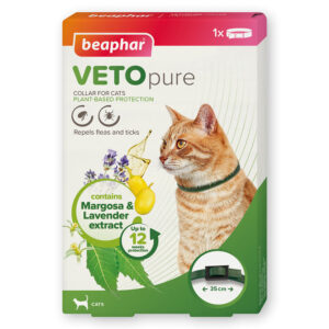 VETOpure Cat Flea Repellent Collar 35cm