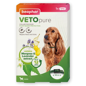 VETOpure Flea Repellent Dog Collar 65cm