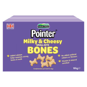 Pointer Dog Treats Milky Cheesy Small Bones