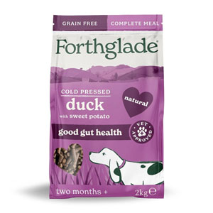 Forthglade Complete Dry Dog Food Cold Pressed Grain Free Duck